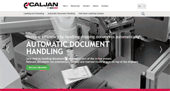 Desktop Screenshot of caljan.com